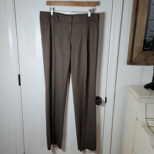 Trina Turk Brown Wool Blend Dress Pants | Size 10 | Trina Turk Pants | Work Pant